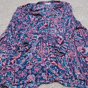 3x Boutique Polyester Paisley Tunic